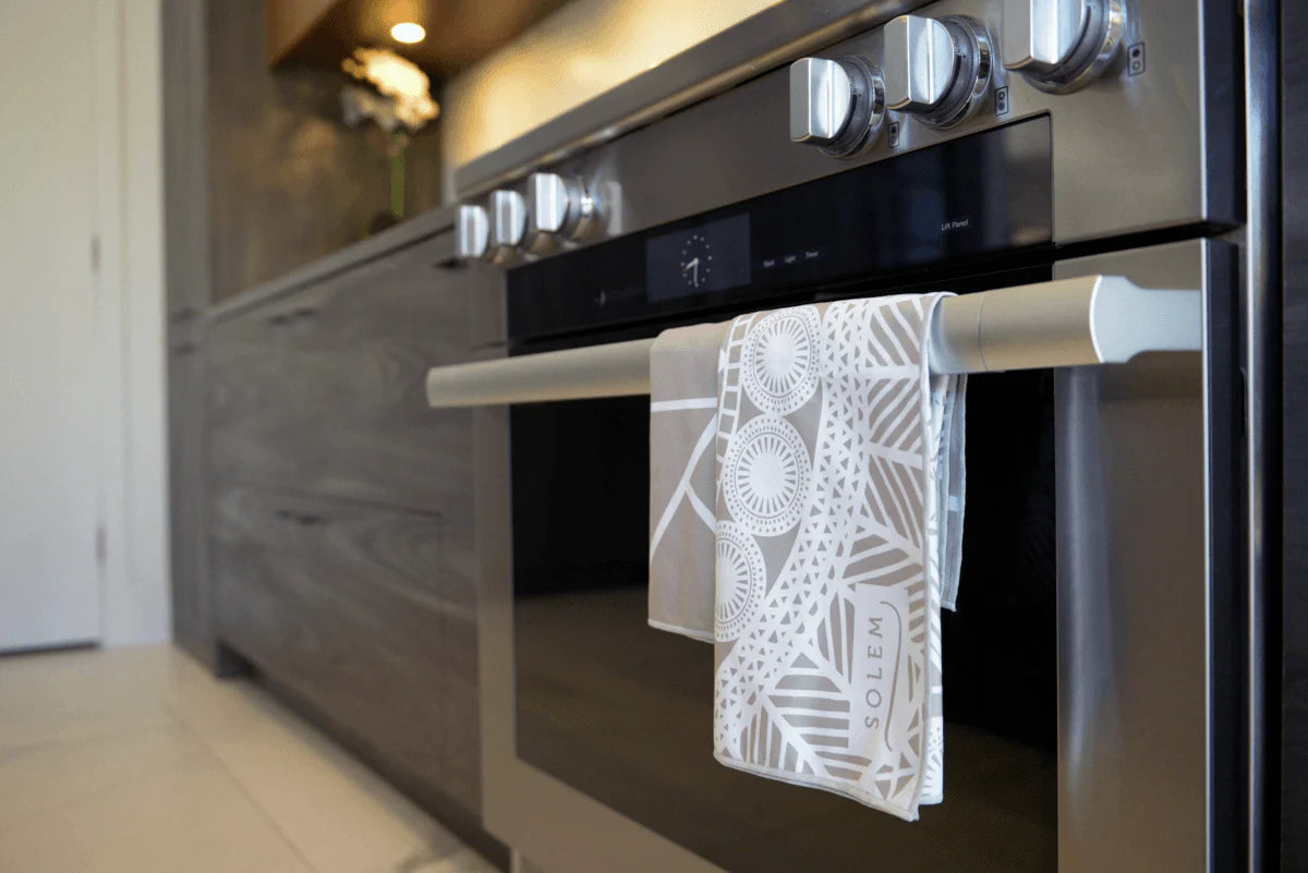 2 LINGES A VAISSELLE MICROFIBRE - LES RAFFINÉS SABLE