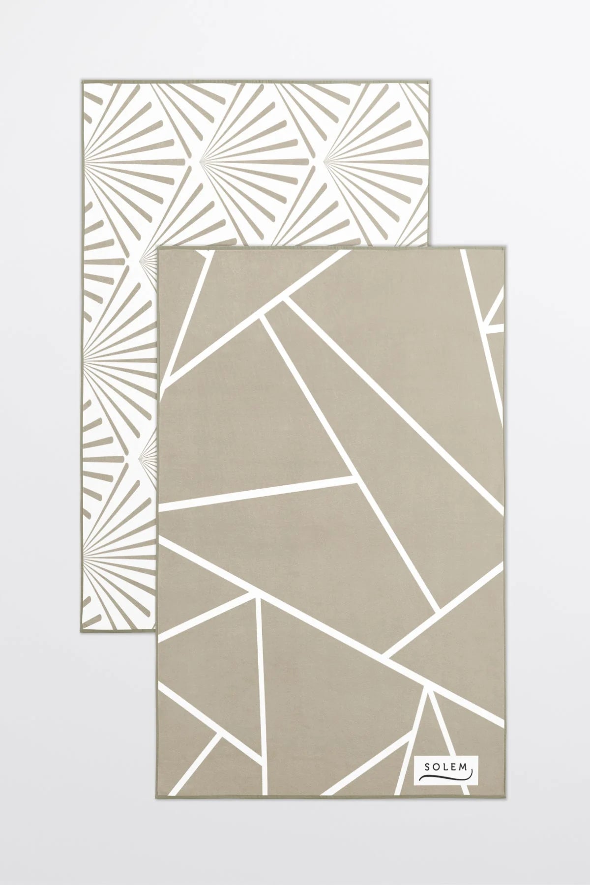 2 LINGES A VAISSELLE MICROFIBRE - LES RAFFINÉS SABLE