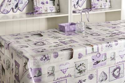 NAPPE VINYLE 55X70 PROVENCE MAUVE