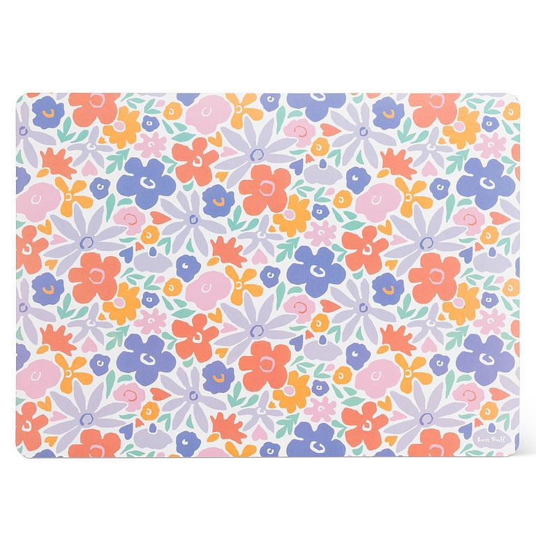 NAPPERON FLEURS PASTEL