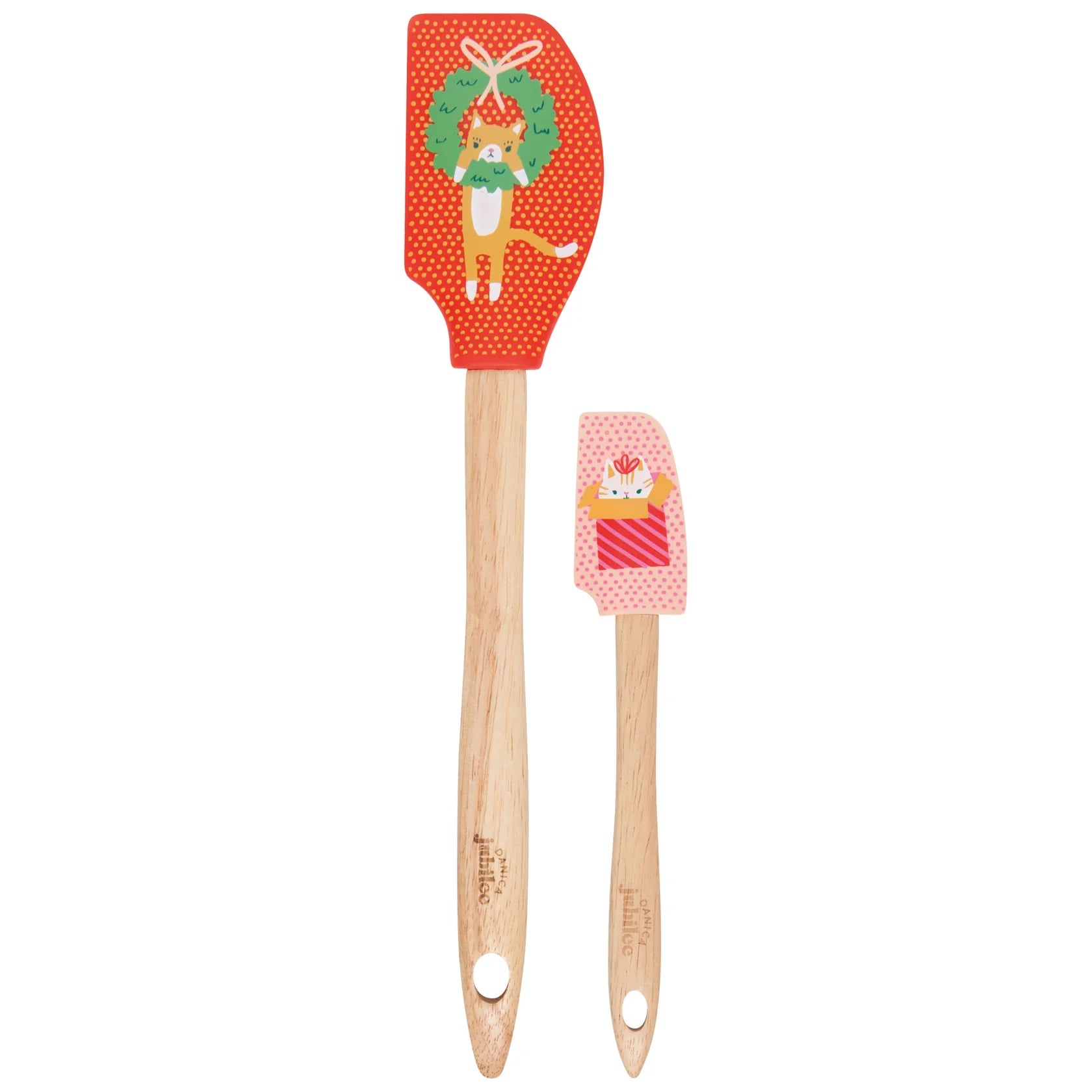 ENS. 2 SPATULES CHATS