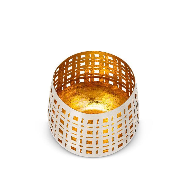 VOTIVE TROUÉ ARGENT/OR 3''