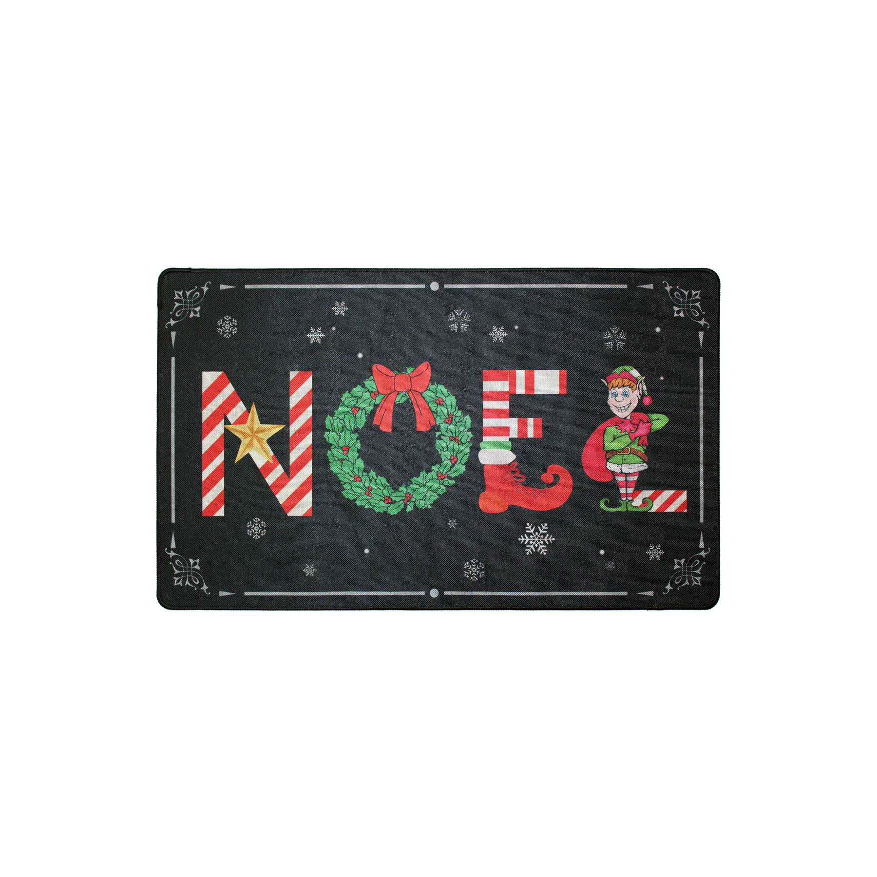 TAPIS 1.5 X 2.5 LUTIN DE NOEL