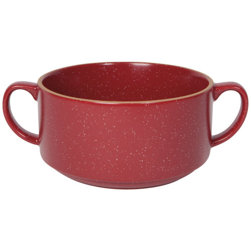 TASSE / 2 ANSES ROUGE