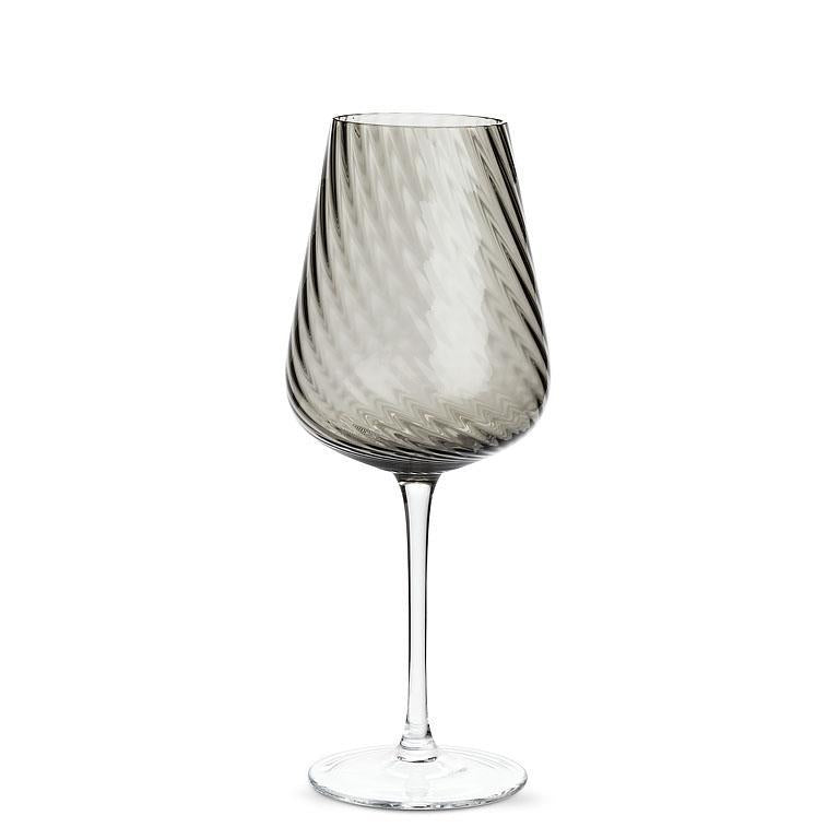 VERRE VIN TWIST GRIS 16 OZ