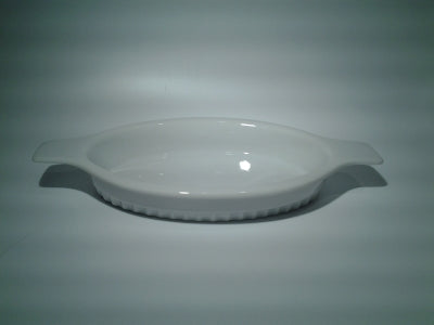 BTE 4 PLATS OVALES A GRATIN