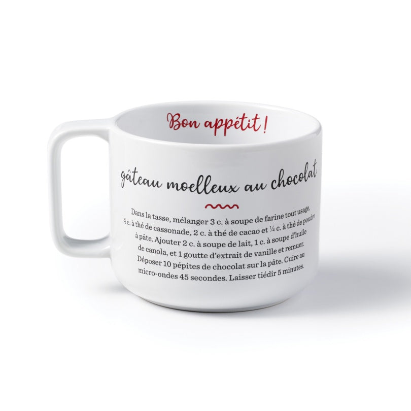 TASSE GATEAU CHOCOLAT 375ML RICARDO