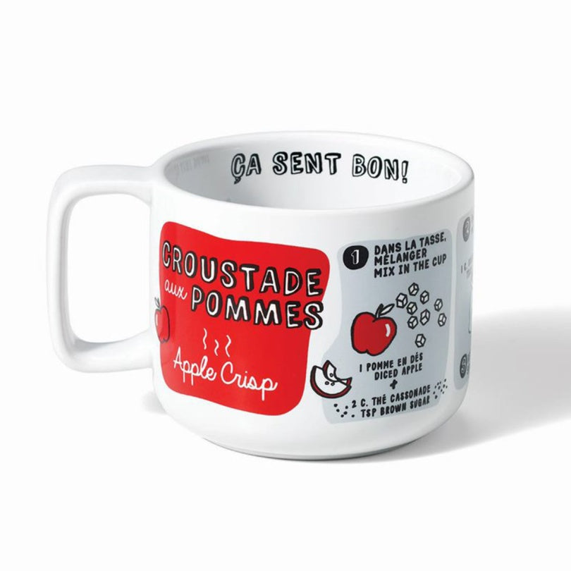 TASSE CROUSTADE POMME 375ML RICARDO