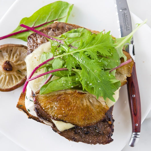ENS. 6 COUTEAUX STEAK "LAGUIOLE" BRUN
