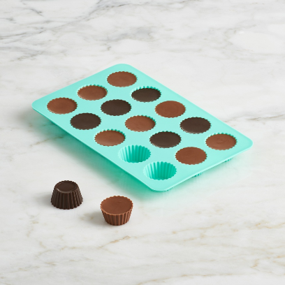 ENS.2 MOULES POUR CHOCOLAT MUFFIN