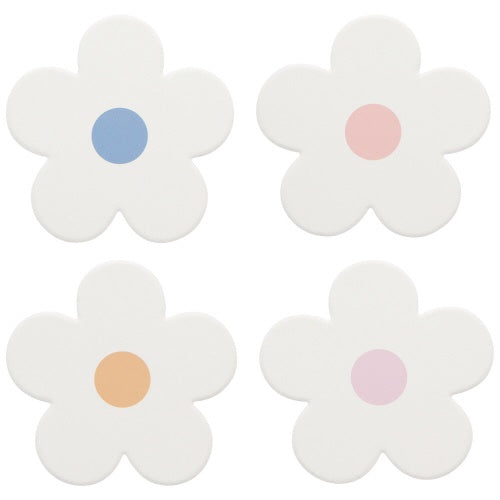 ENS. 4 SOUS-VERRES DAISY