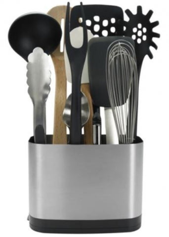 POT À USTENSILES S/S RECT.