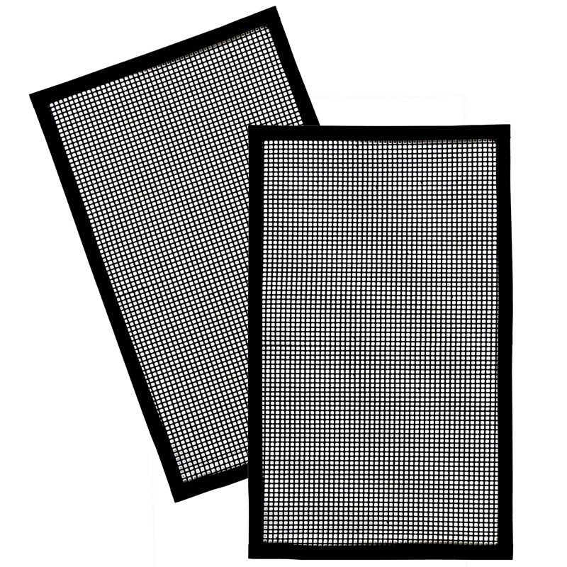 ENS. 2 TAPIS DE GRIL EN MAILLE 47.5 X 29CM