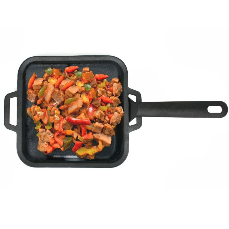 POELE EN FONTE BBQ DEVIL 23 X 31 CM
