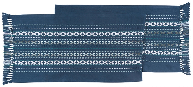 CHEMIN DE TABLE SIERRA BLEU