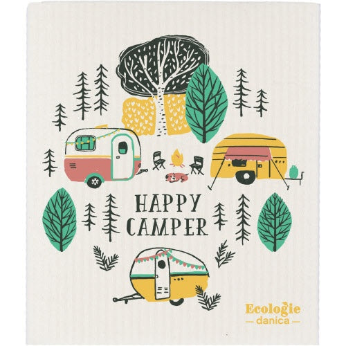 LINGE SUÉDOIS HAPPY CAMPER