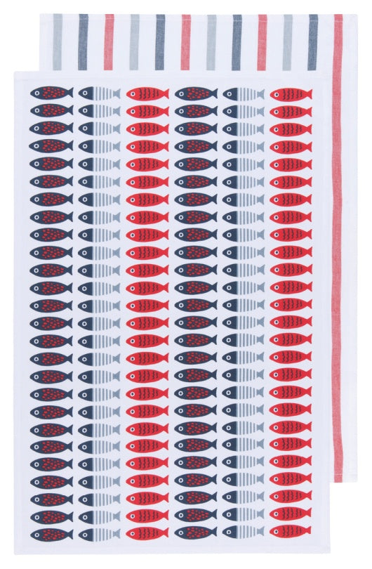 ENS.2 LINGES VAISSELLE LITTLE FISH