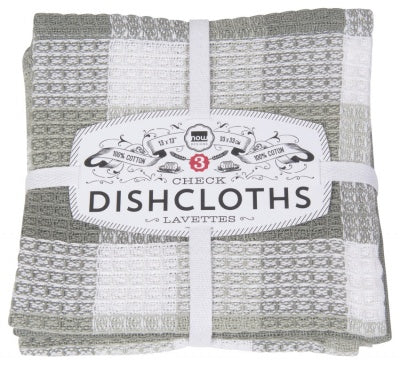 ENS. 3 LINGETTES GRIS LONDON