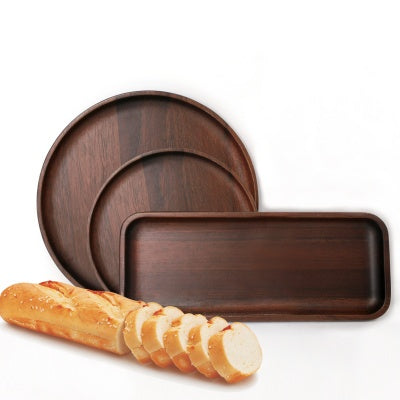 PLATEAU ACACIA FONCÉ 30 X 12 CM