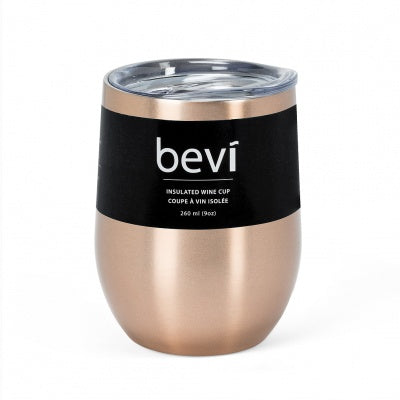 GOBELET ISOLE INOX BEVI CUIVRE 12 OZ