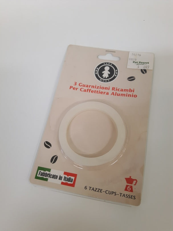 ENS. 3 JOINTS CAFETIERE 6 TASSES