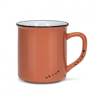 TASSE ENAMEL 14OZ TERRACOTTA