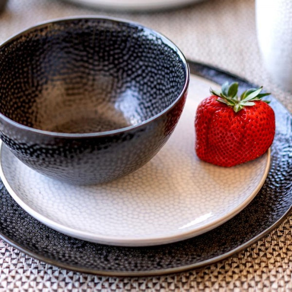 ASSIETTE À CANAPE 15CM BLANC