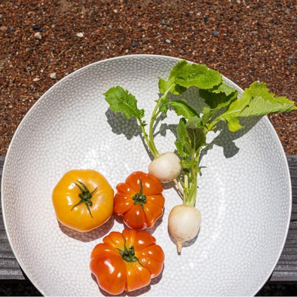 BOL SERVICE 30CM BLANC