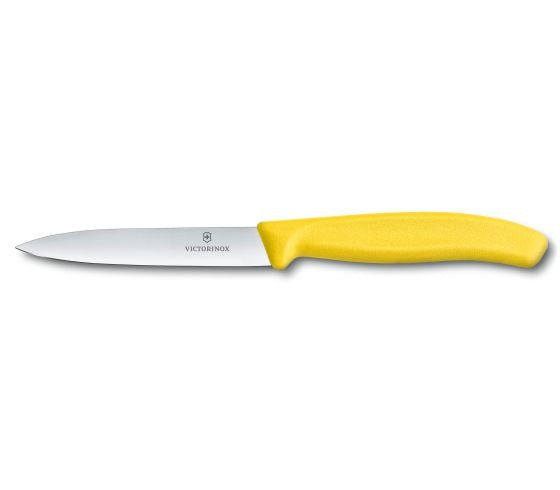 COUTEAU 4'' VICTORINOX JAUNE