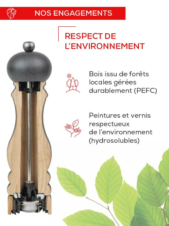 MOULIN POIVRE 22CM NOIR MAT U SELECT