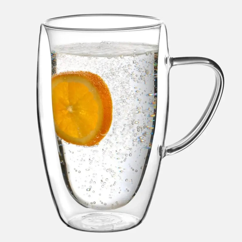 BTE 2 TASSES LATTE DOUBLE PAROI 450ML