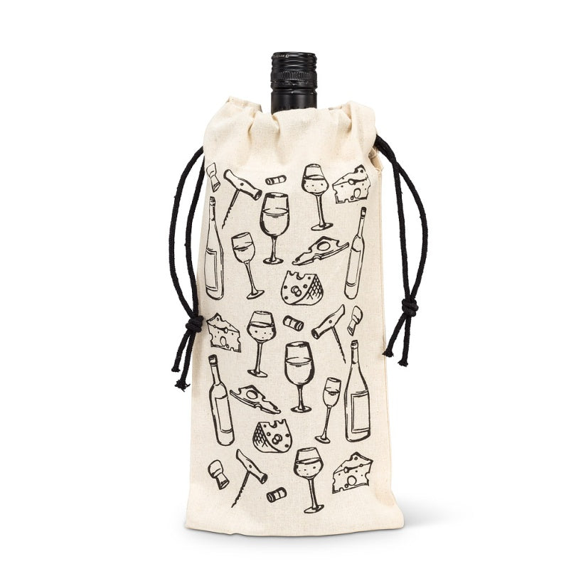 SAC BOUTEILLE VIN ET FROMAGE