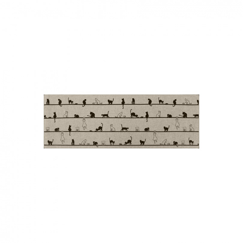 TAPIS 1.5X5 CHATS , CHATS , CHATS