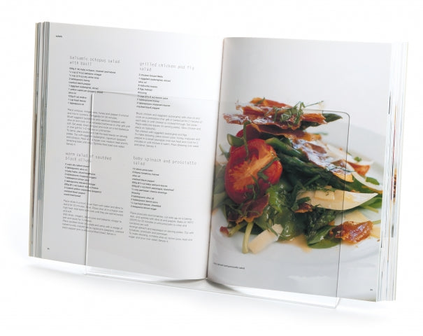 PORTE-LIVRE DE CUISINE ACRYLIQUE