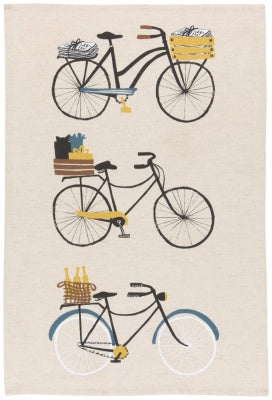 ENS. 2 LINGES VAISSELLE BICYCLETTE