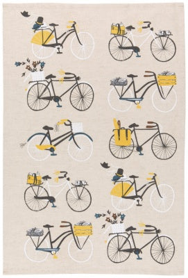 ENS. 2 LINGES VAISSELLE BICYCLETTE