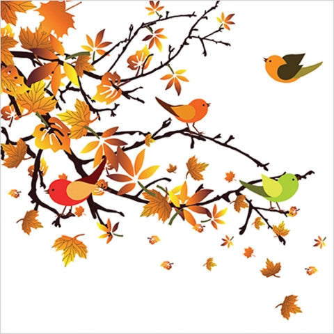 PQT 20 SERVIETTES AUTOMNE