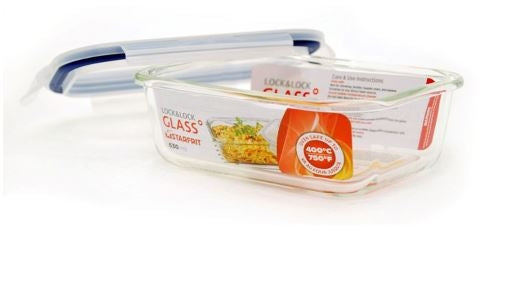 CONTENANT "LOCK'' 630ML RECT.