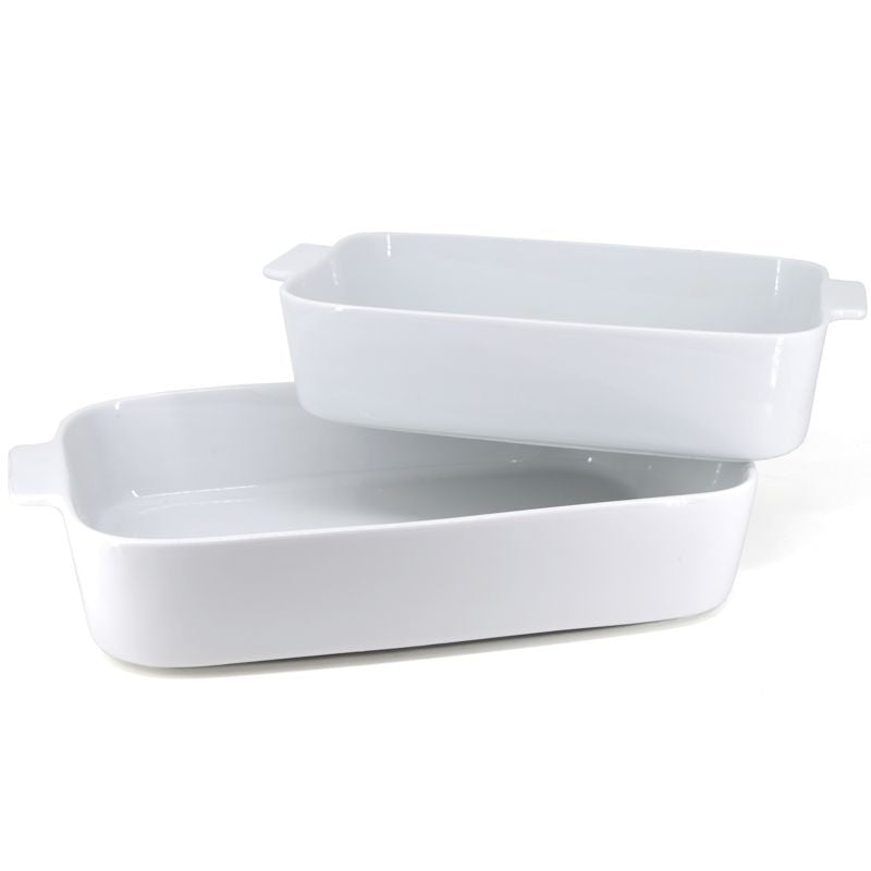PLAT PROFOND PORCELAINE 35 X 19.5CM