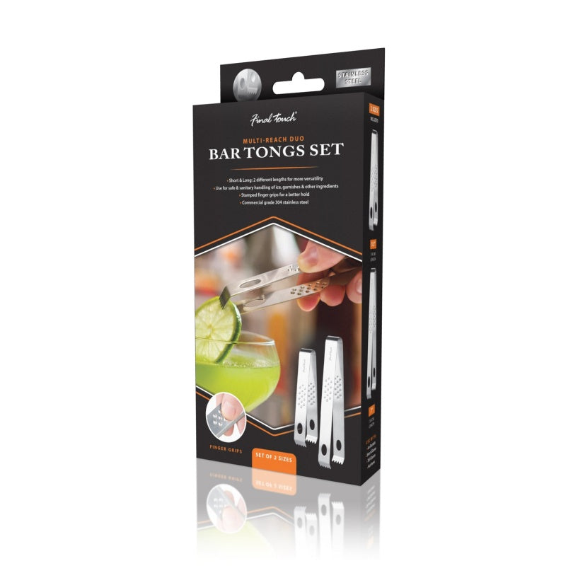 PQT 2 PINCES INOX FINAL TOUCH