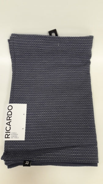 CHEMIN DE TABLE BLEU