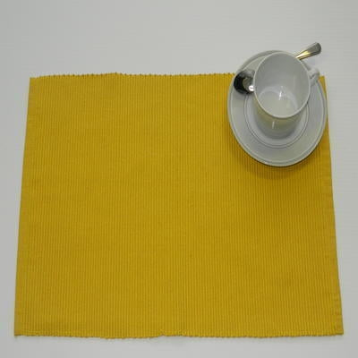 NAPPERON TISSUS JAUNE