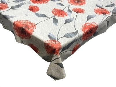 NAPPE 54X72 VINYLE DANDY ROUGE