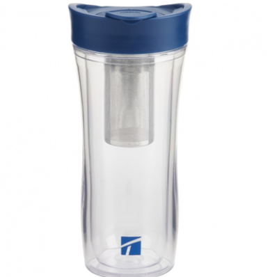 GOBELET INFUSEUR À THÉ BLEU 415 ML