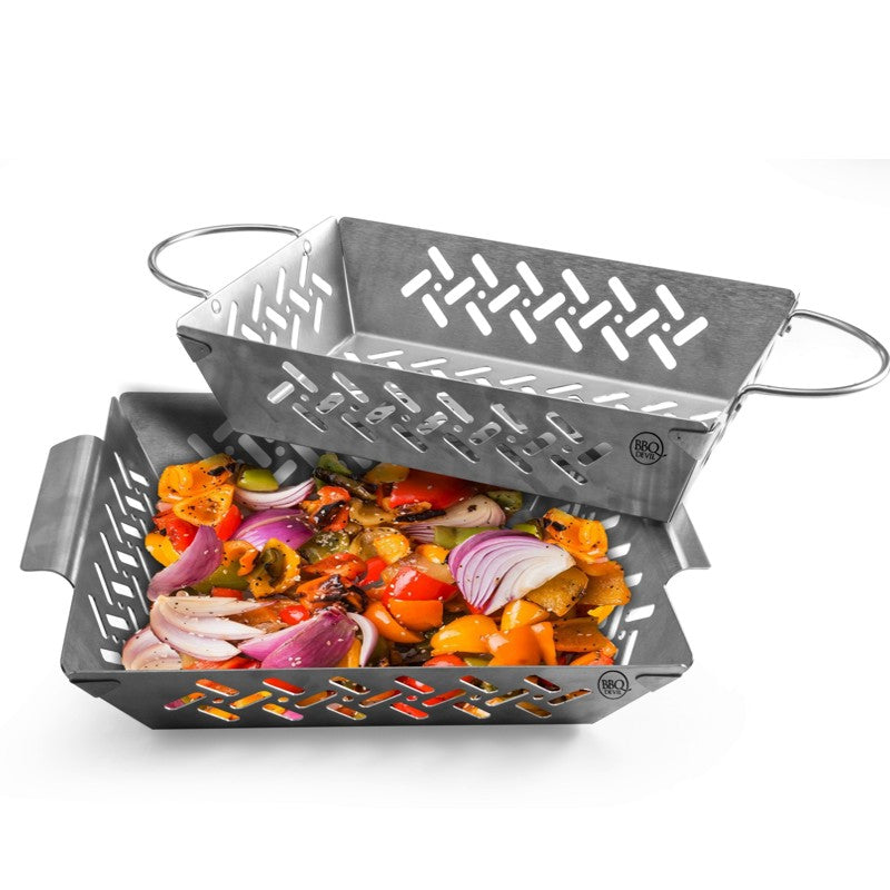 PANIER POUR LE BBQ EN INOX