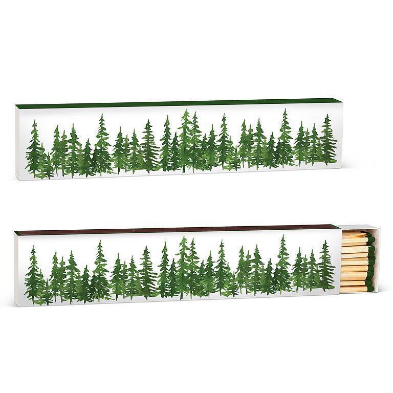 ENS. 40 LONGUES ALLUMETTES - ARBRES