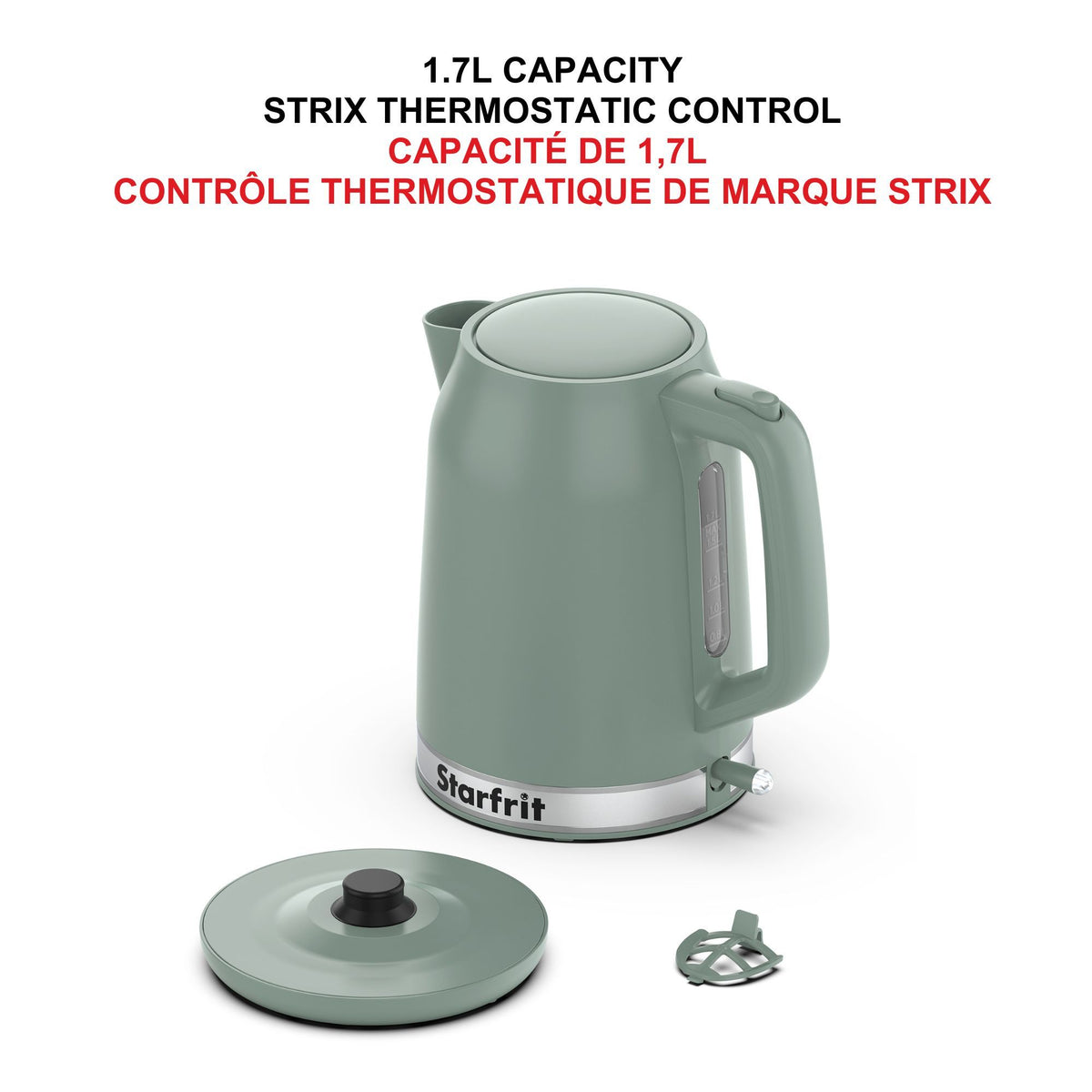 BOUILLOIRE ÉLECTRIQUE 1.7 L SAUGE