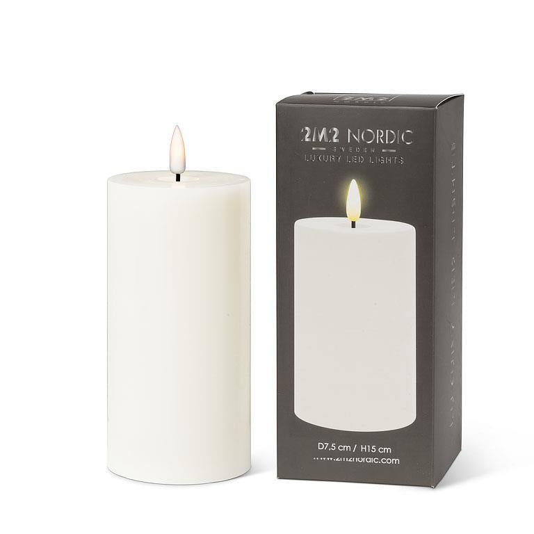 CHANDELLE PILIER LED 3X6 POUCES