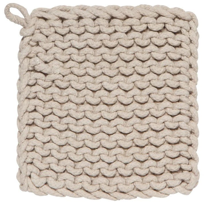 SOUS-PLAT EN TRICOT GRIS