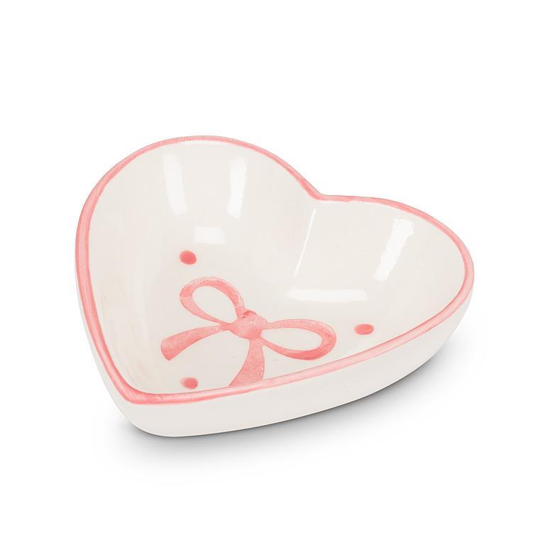 ASSIETTE EN COEUR AVEC UNE BOUCLE